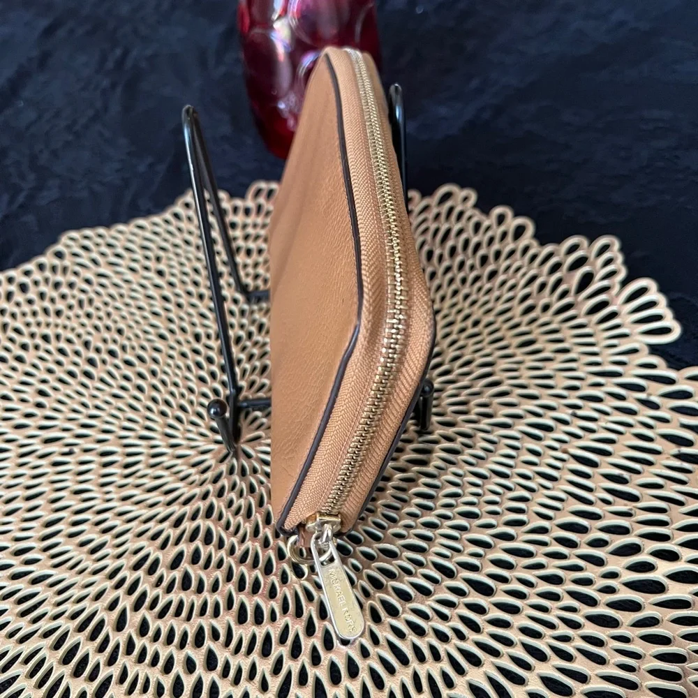 Michael Kors Camel Leather Wallet - Picture 5 of 6